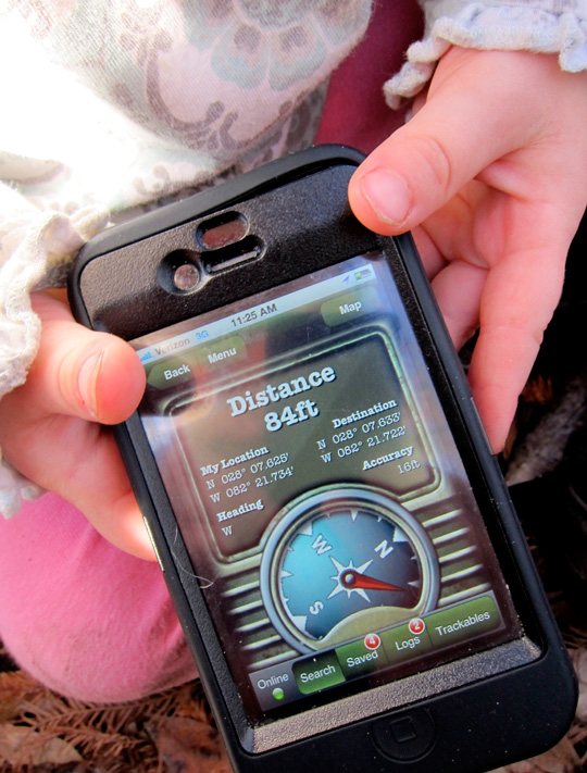 geocaching iphone