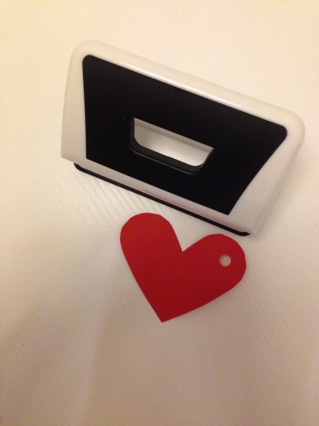 valentine heart tree craft