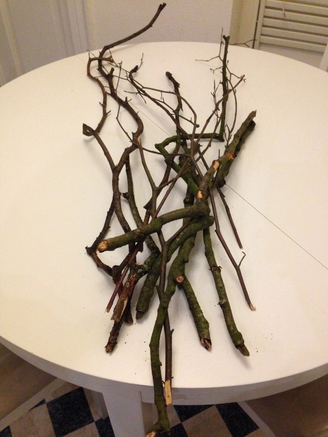 valentine heart tree craft for kids