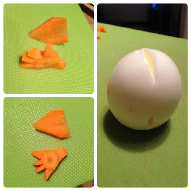 easter egg deco chicken_Collage