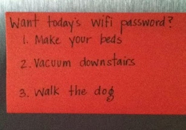 wifi password