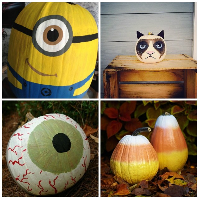 painted pumpkins