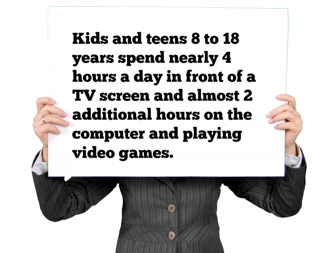 Kids and teens tv screen
