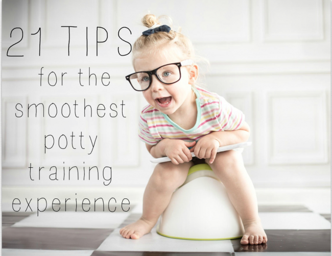 21 tips to potty train