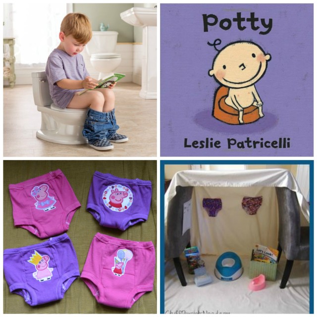 before potty training