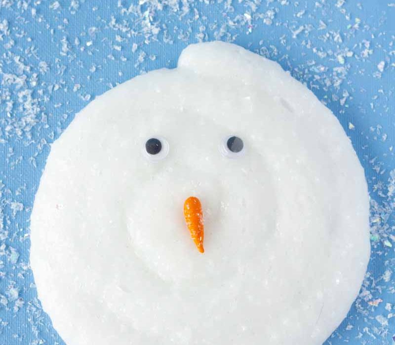 How to make snow slime