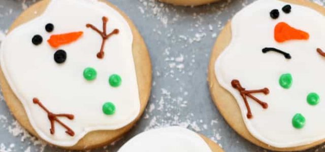 Snowman Christmas Cookies